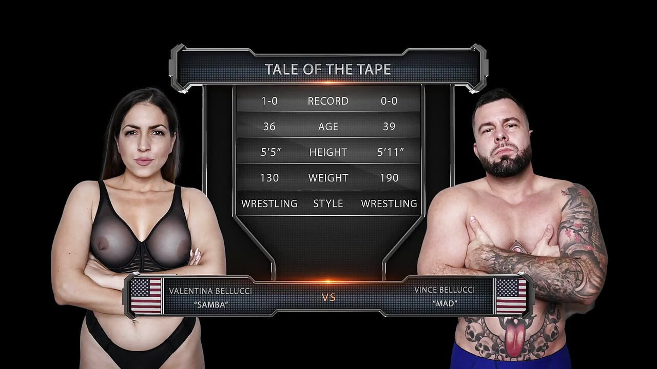 Valentina Bellucci versus Vince Bellucci luptă mixtă