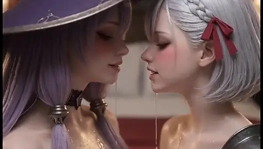 Hentai Magician And Knight Come Home From Sex Dungeon