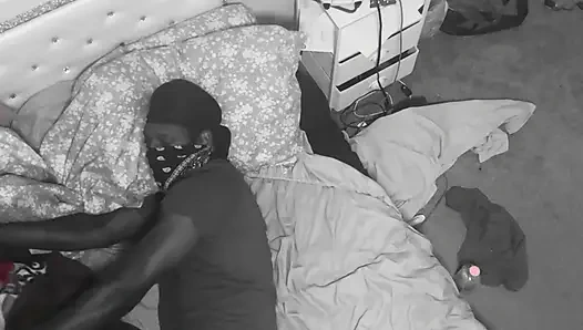 Huge tatted booty MILF awaken to big cock backshots and huge cumshot on ass