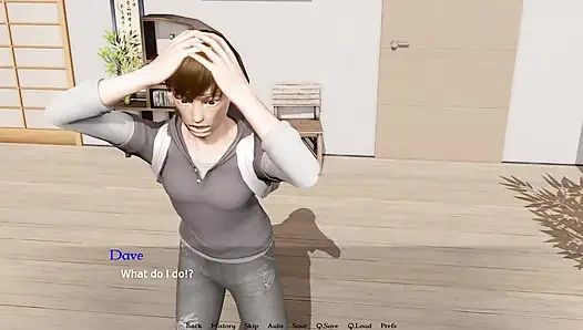 Sie beobachten eine heiße MILF-dusche, gefesselt von lust # 2 - gameplay