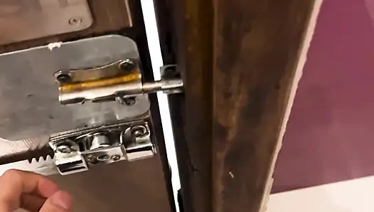 She wanted to give me a blowjob in the bathroom of the Shopping Mall