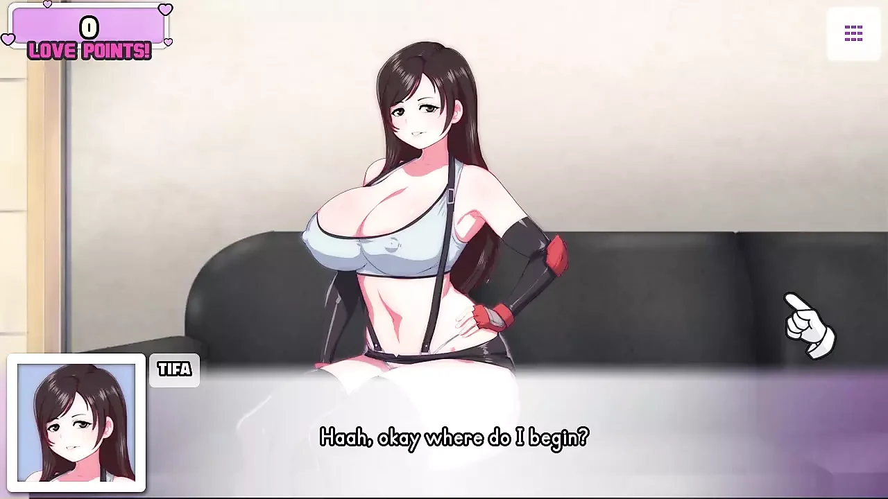Waifuhub - deo 33 - Tifa Lockhart finalna fantazija seks intervjua od loveskysanhentai