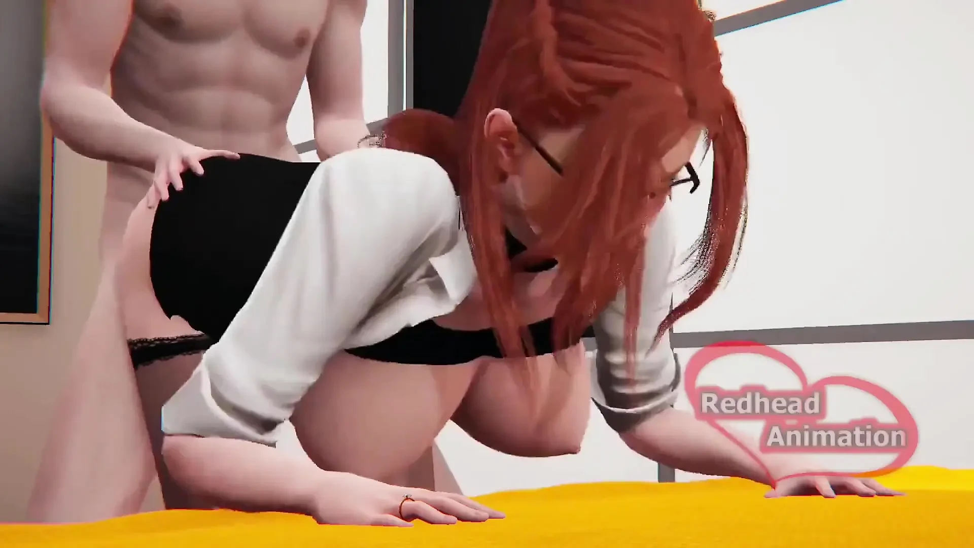 Step Mom Stuck and Fucked Under the Bed