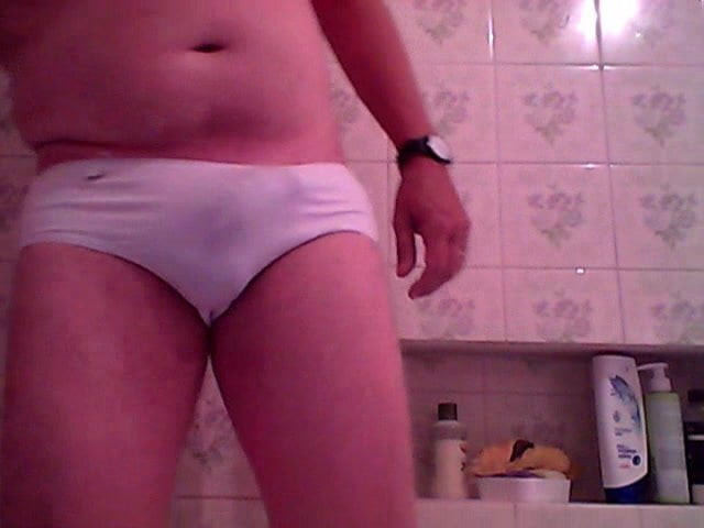 cumming in wife's panties