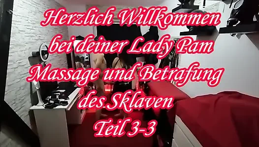 Massage und bestrafung des sklaven teil 3-3.