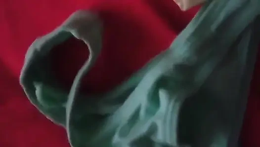 I Masturbate with My Wife's Used Thong and She Doesn't Notice