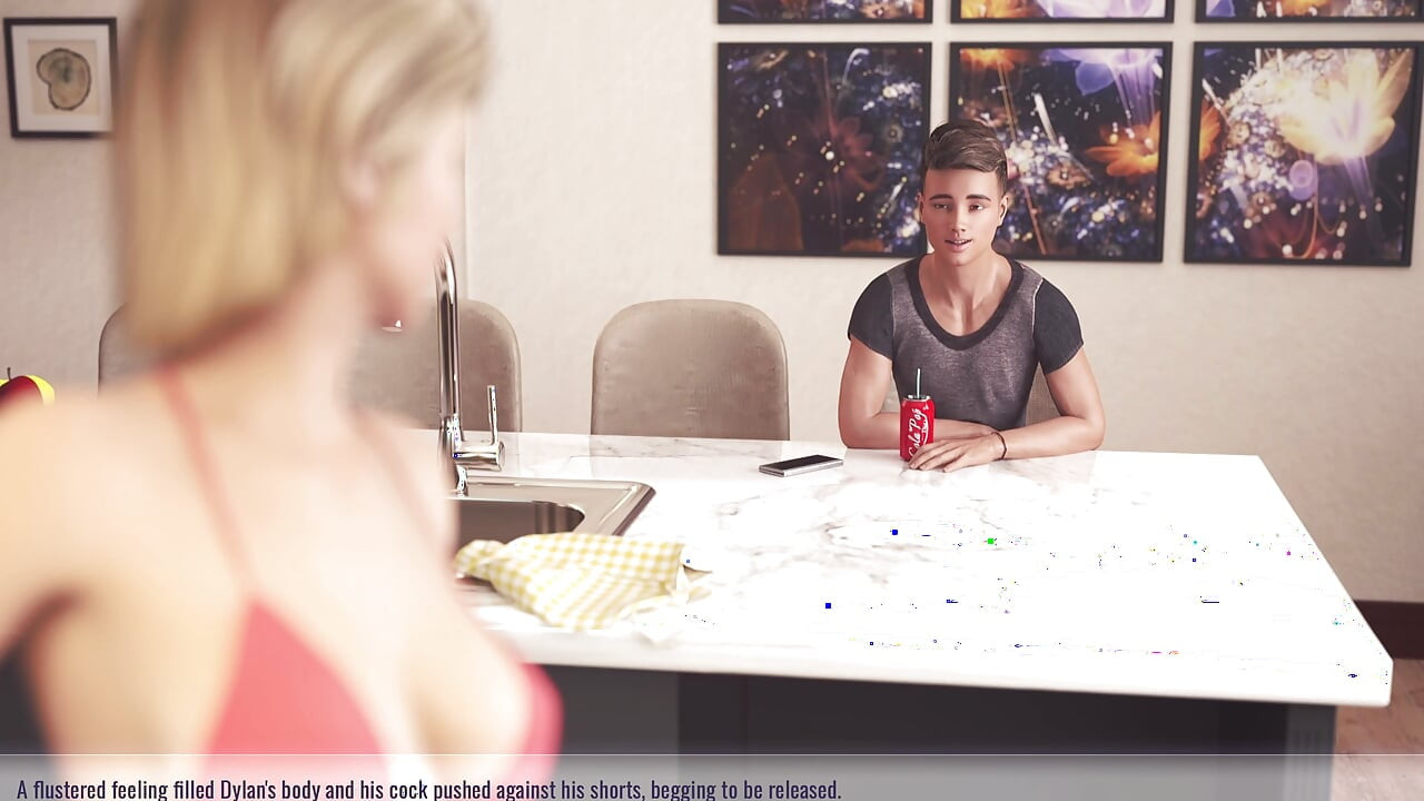 Dyl se laisse séduire par la belle-mère de Sam et finit par la doigter devant son mari