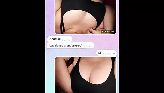 me exhibo y humillo por mensaje para un desconocido caliente. Me gusta ser su sumisa y obedezco todas sus ordenes ¡CONVERSACION CALIENTE!