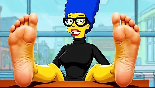 "my God, How Low I Have Fallen!" Cartoon Foot Fetish