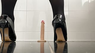 Playing with my dildo