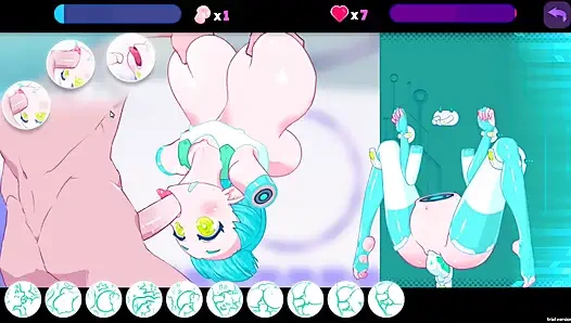 Hentai oyunu - elf kız langırt - son derece tombul Cyperi Elf Green Ivy