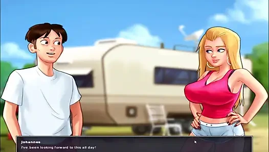 Summertime Saga - Maria got spanked by the nun