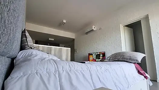 Ich traf sie auf Tinder und sie half mir, ein porno-video aufzunehmen, nur um gefickt zu werden