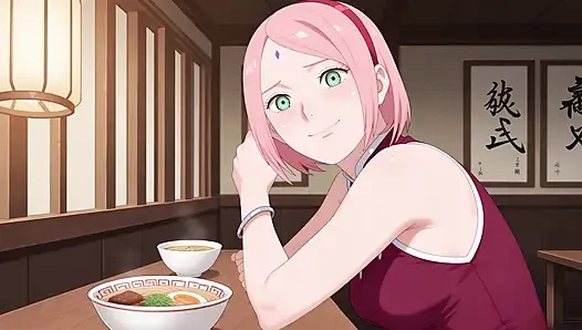 Sakura naruto ile anal seks yapıyor
