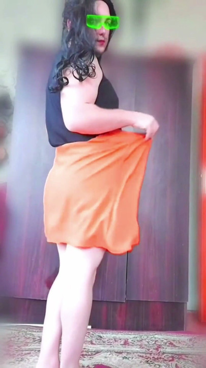 Sissy Slut White Body Big Butt Big Ass Sexy Crossdresser | Clip 1