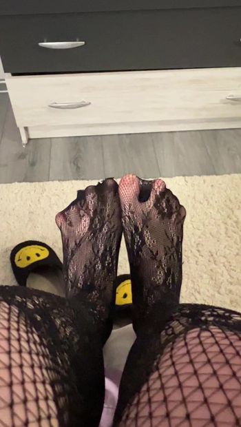 I think my legs look pretty good🥰 Do you like it?