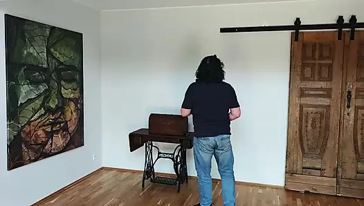 A Real Estate Agent Witnesses a Married Couple Having Passionate Sex and Watches Everything From the Closet.