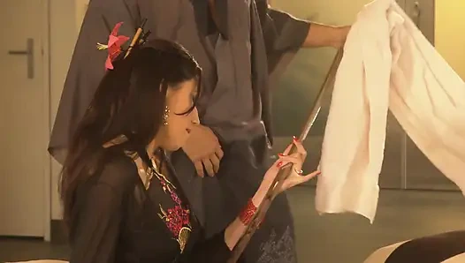 She Played with His Dick, and Then with His Cock