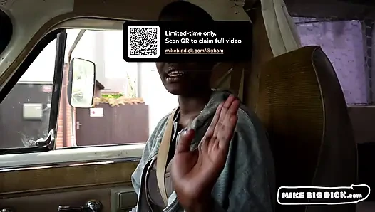 MikeBigDick: Curvy Ebony VS Biggest Dick on the Road!