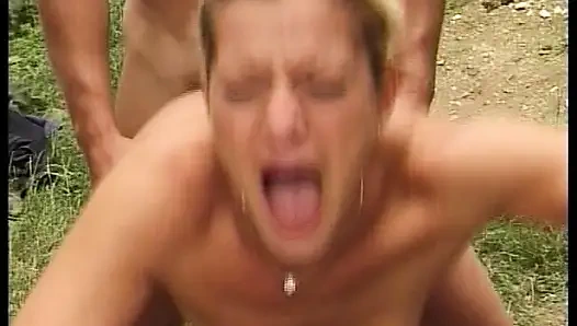 This Blonde MILF From Germany Got Outdoor Fucked