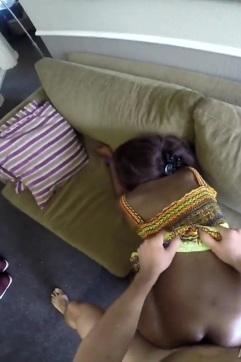 African Amateur Fucks Licks Ass and Gets Facial!
