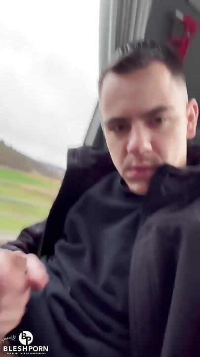 Stepson Benni Schulte on a Bus Ride