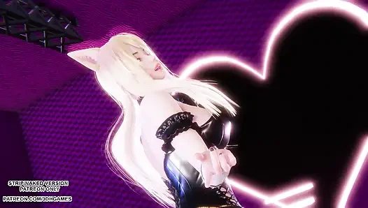MMD HELLOVENUS - Klebrige Ahri sexy Kpop Tanz Liga der Legenden Hentai unzensiert 4K 60FPS