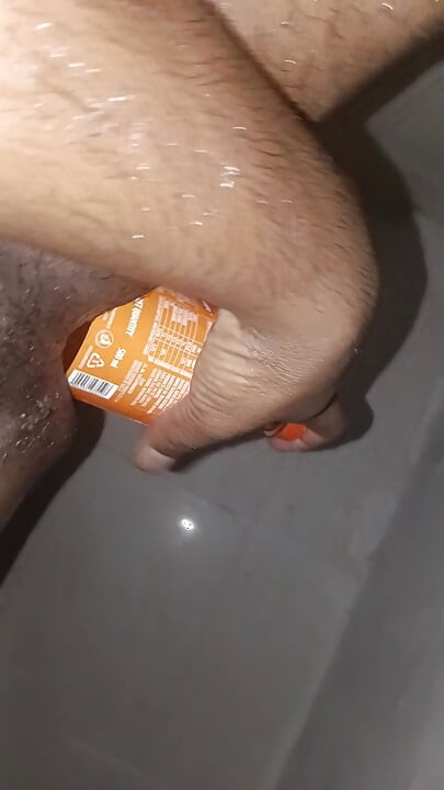 Fucked my ass in a dangerous way.