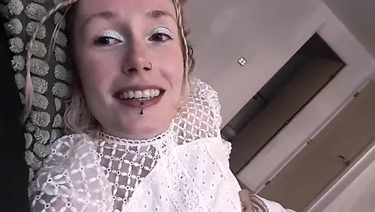 Pengantin wanita pengantin wanita pengantin malam pengantin mempermalukan penis kecil, fantasi kesucian & selingkuh