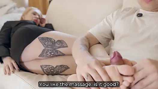 I Just Wanted Foot Massage from Step Son and Then This Happened!...