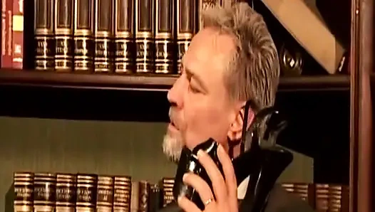 Blonde German Cougar with Naturals Gets Anal in Cuckold Vintage Scene