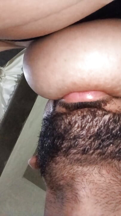 My husband is addicted to sucking my big natural tits and hard nipples that's why he does it all week long - Part II