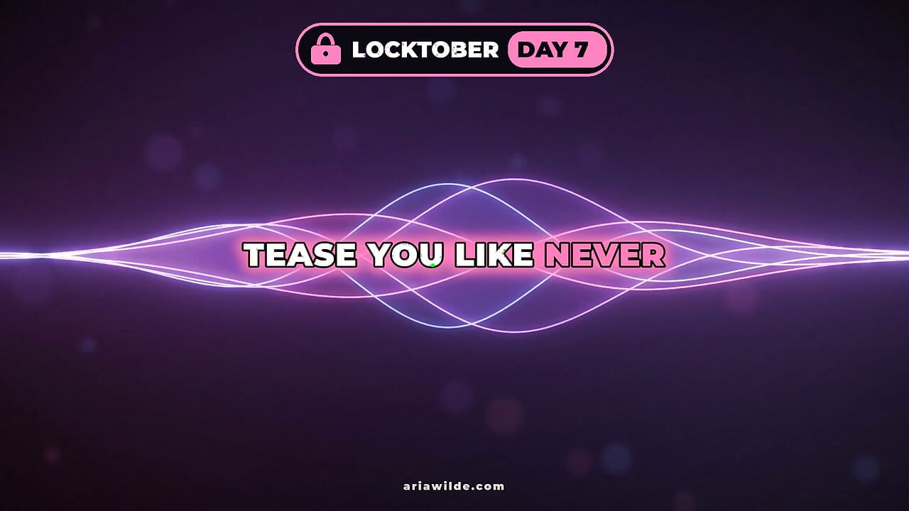 Locktober Day 7 Chastity Cage Locktober Denial Edging