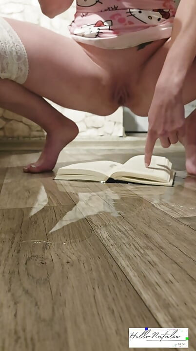 Pissing: Full beam on the pages: book unrestrainedly peed full