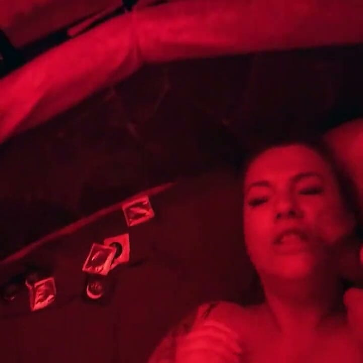 German Pornstar Babe Kira Knight Fucked by Guys in Redlight