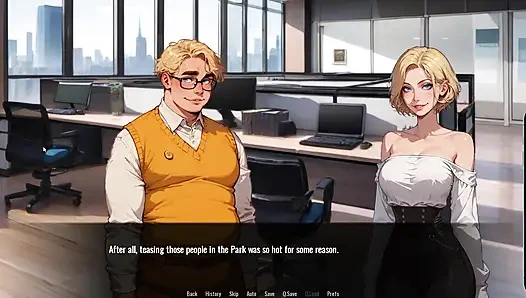 Penari striptis hot rambut merah ngasih tarian pangkuan- selamat datang di port haven #4