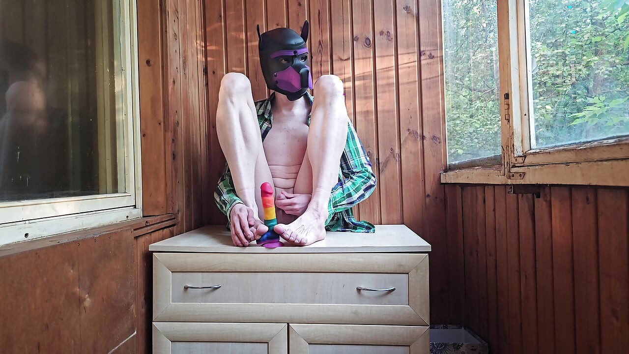 Sasha Earth solo foot fetish and masturbation amateur