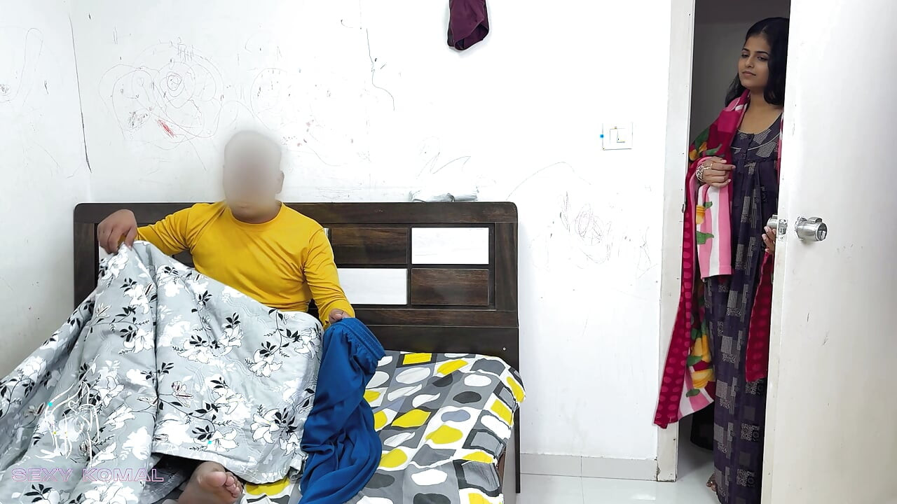 Komal's husband has gone to Bombay, so she went to sleep with my brother-in-law.
