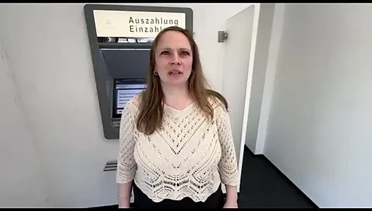 German mother Saskialove no money from the office now has to be fucked properly