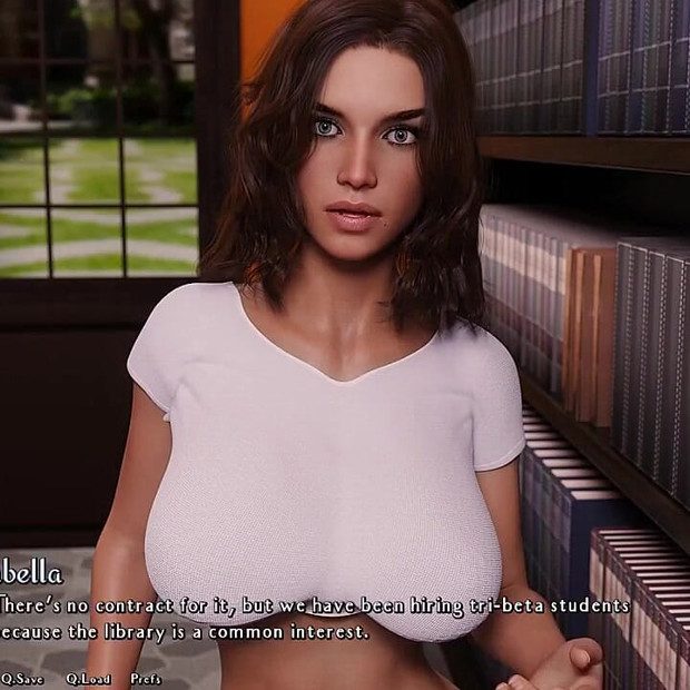 Being a Dik 0.6.0 Part 116 Sexy Babes on Library by Loveskysan69