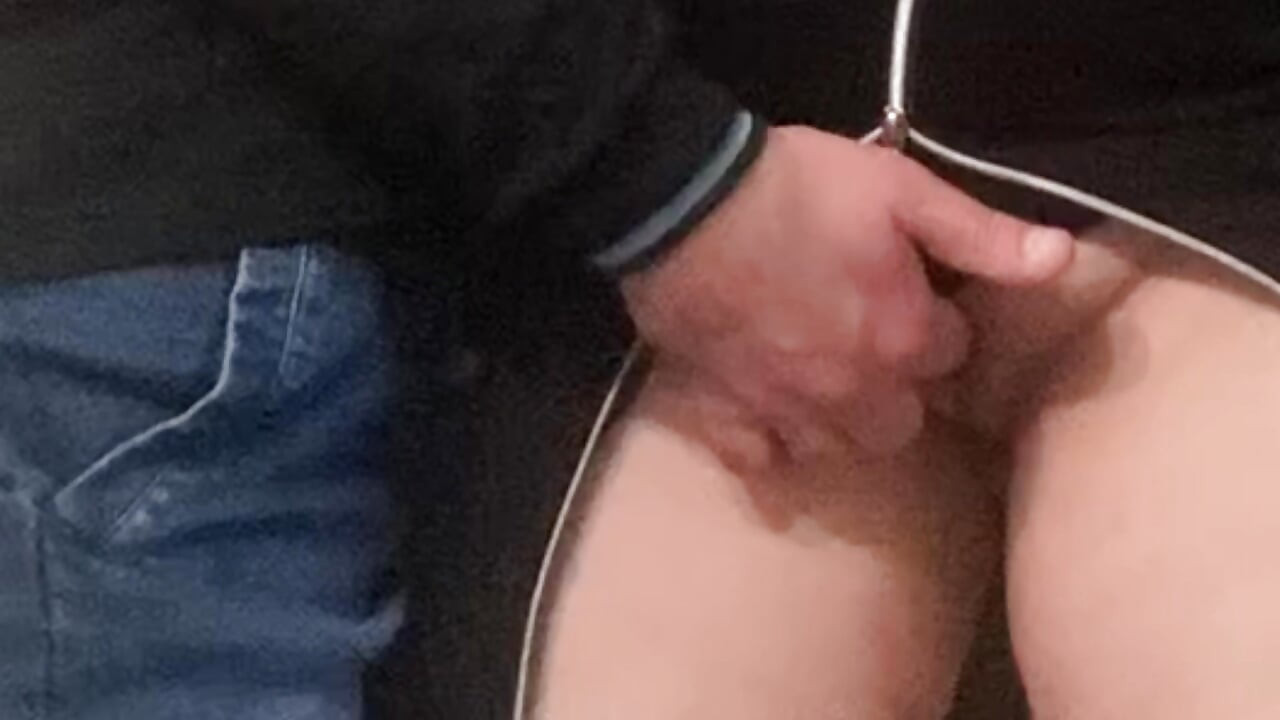 OMG! Touching Juicy Pussy In Subway - Penetrating in Sexy Panties