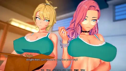 a gyaru- dunia ntr futa #7- gameplay