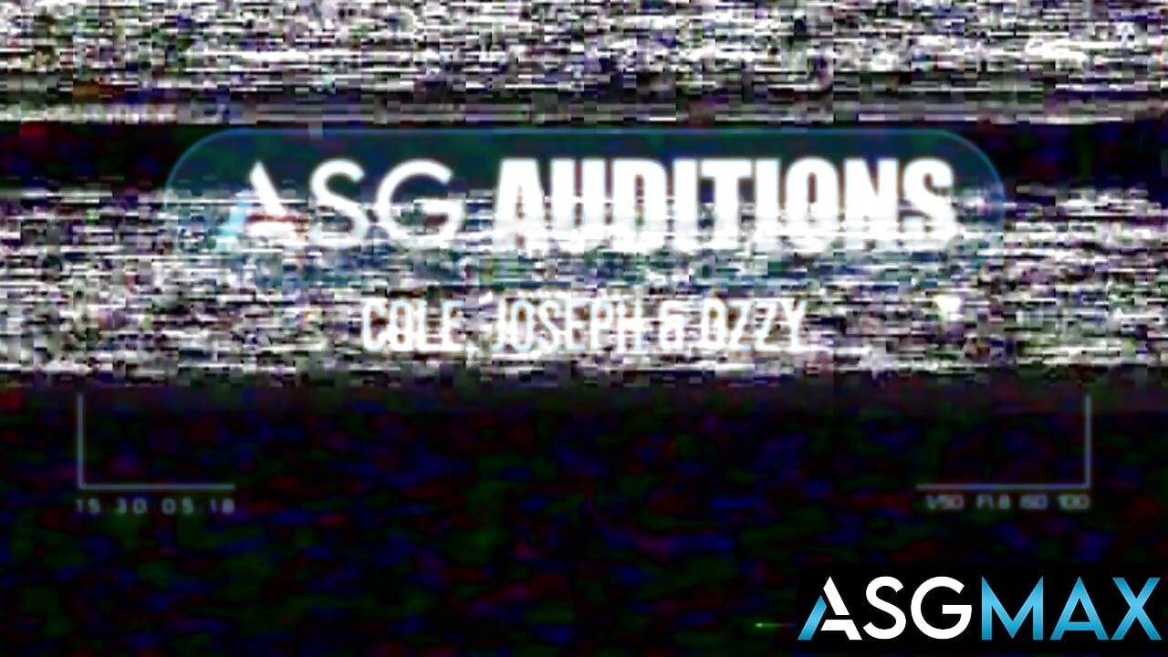 ASG AUDITIONS - Three New Amateurs Prove Themselves In Hard Bareback Threesome