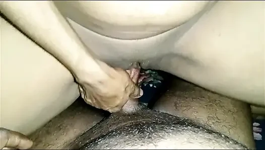 I'm spending the night with my girlfriend, I cum while fucking her, then she won't let me fuck her anymore.