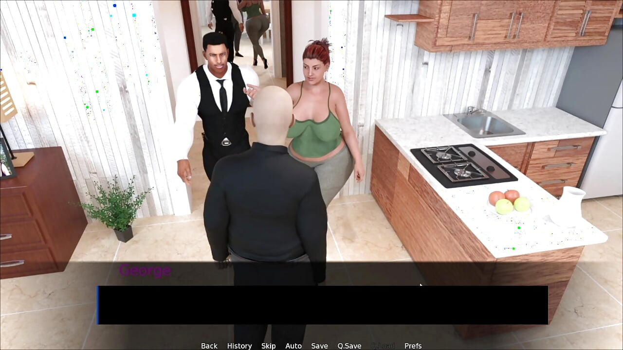 BBW Wife Caught Cheating With Husband Boss In Kitchen