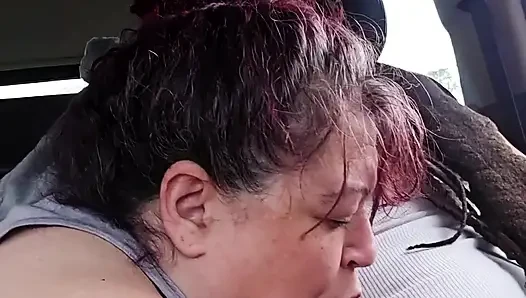 Oma kann den ganzen tag schwanz lutschen, langer pull-up und es ist an