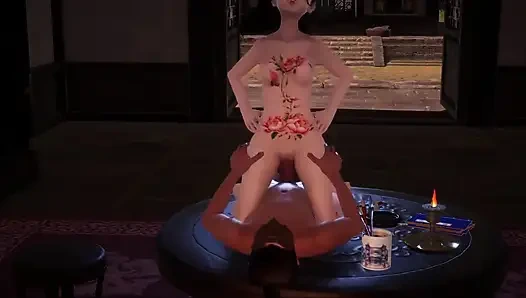 3D Adik perempuan saya yang belum pernah saya lihat selama berhari-hari meminta saya untuk berhubungan seks