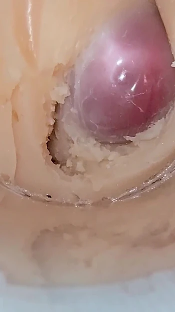 Camera Deep Inside Tight Pussy Captures Huge Cum Explosion