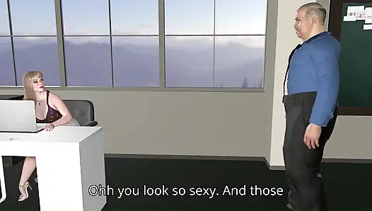 Profesor seksi dan polos ini dientot habis-habisan sama kontol pria tua sampai berubah jadi pelacur pribadinya