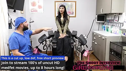 Selena Sativa'nın ilk jinekolog muayenesi